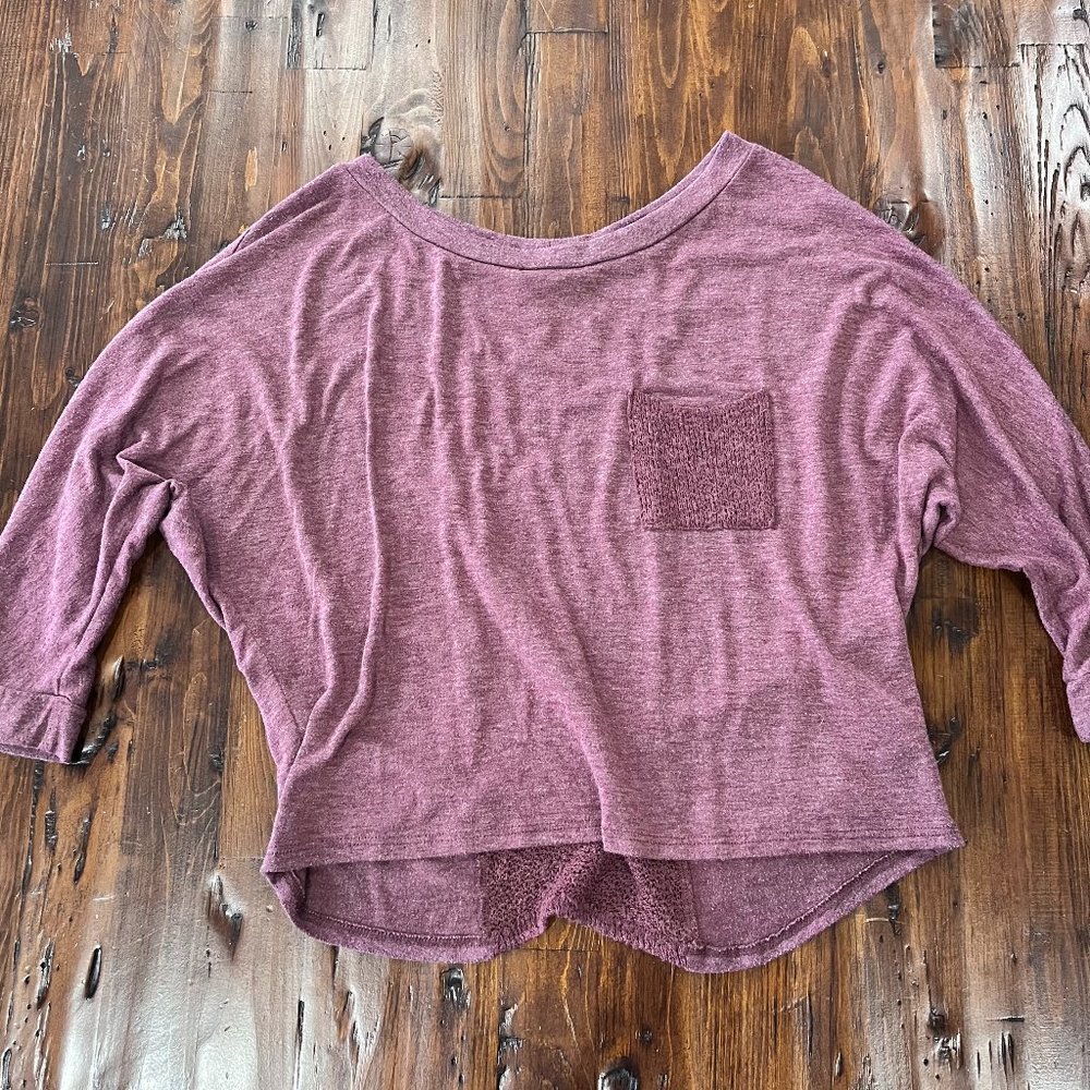 XSmall Purple Comfy Light Sweater